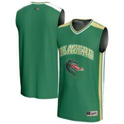 UAB Blazers GameDay Greats Youth Basketball Jersey - Green - Front View
