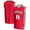 Rutgers Scarlet Knights GameDay Greats Youth Basketball Jersey - - Front View