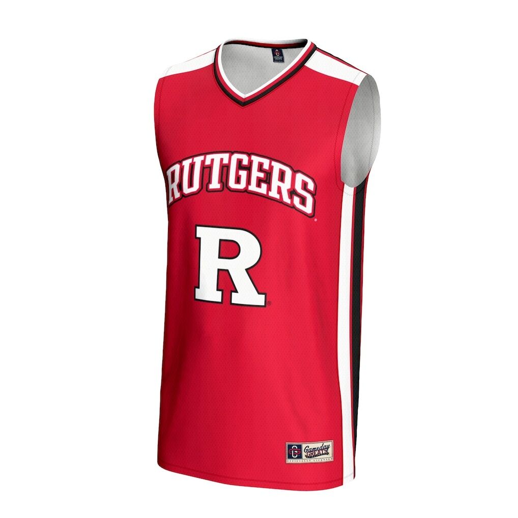 Rutgers Scarlet Knights GameDay Greats Youth Basketball Jersey - Scarlet