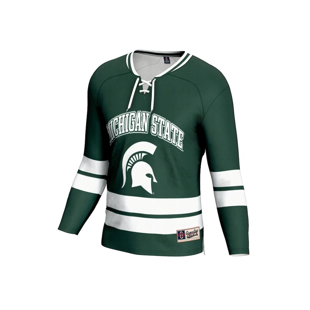 Michigan State Spartans GameDay Greats Youth NIL Pick-A-Player Men's Ice Hockey Lightweight Jersey