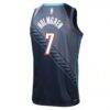 Chet Holmgren Oklahoma City Thunder Nike Youth 2025/26 City Edition Swingman Jersey - Navy - Detail View