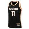 Trae Young Atlanta Hawks Nike Youth 2025/26 City Edition Swingman Jersey - Black - Side View