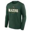 UAB Blazers Personalized Name & Number Midfielder Long Sleeve T-Shirt - Green - Side View