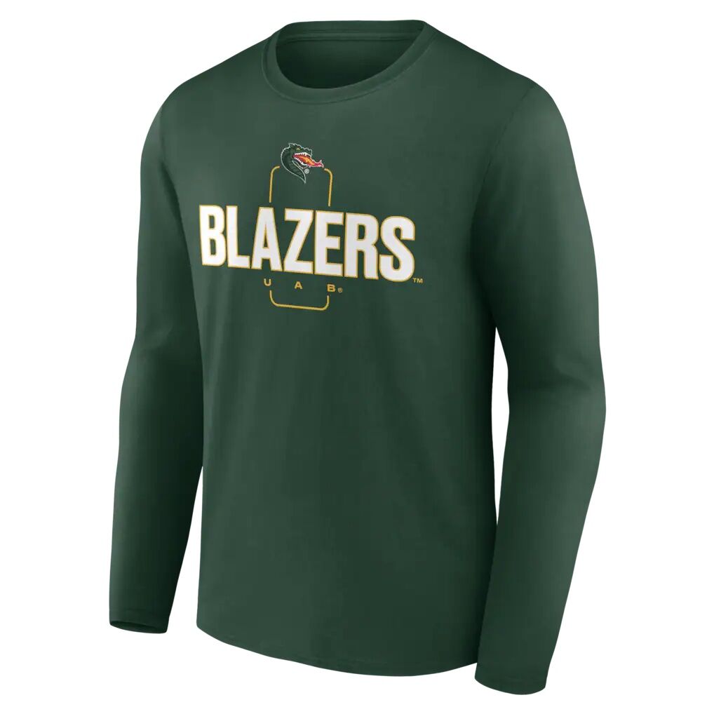 UAB Blazers  Personalized Name & Number Midfielder Long Sleeve T-Shirt