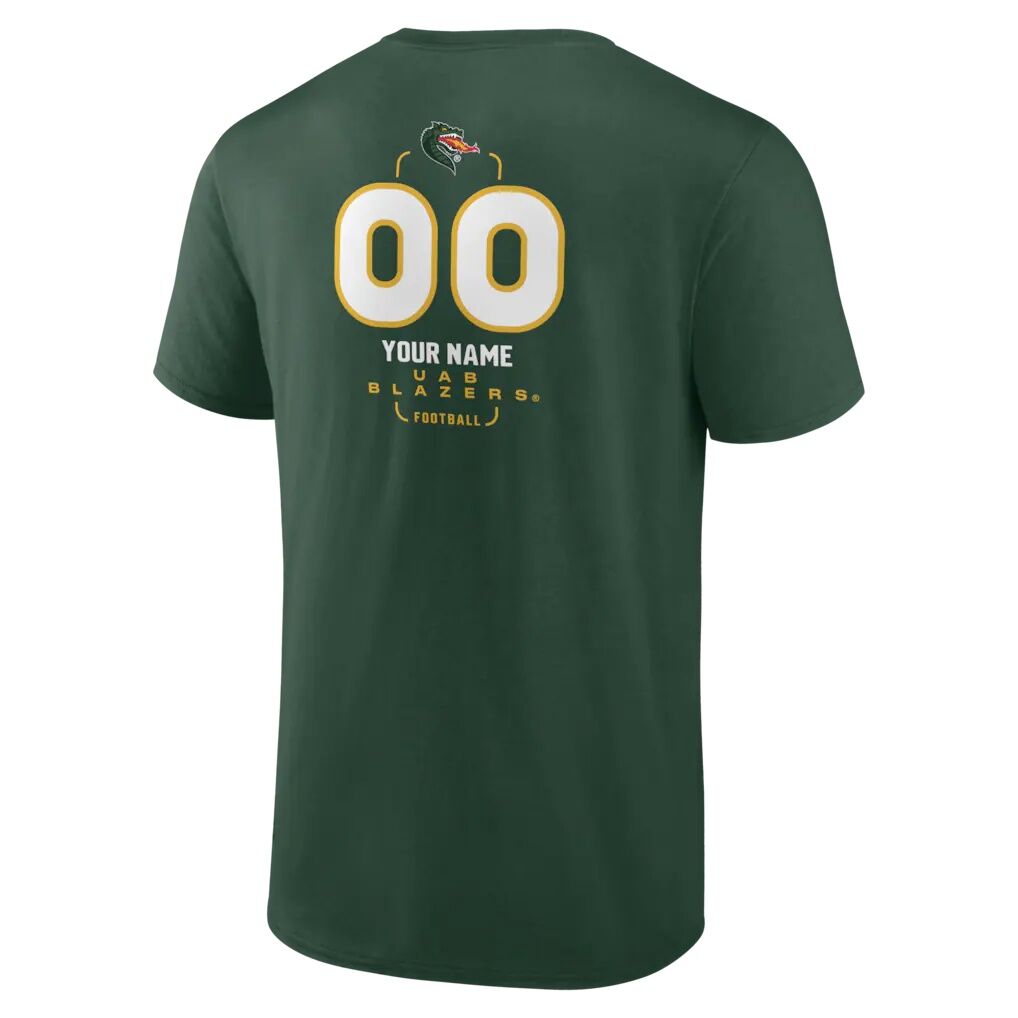 UAB Blazers  Personalized Name & Number Midfielder T-Shirt