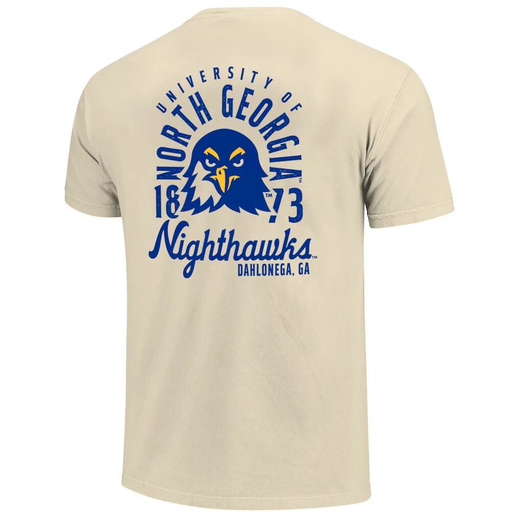 North Georgia Nighthawks Comfort Colors Mascot Overlay T-Shirt