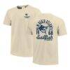 Palm Beach Atlantic Sailfish Comfort Colors Mascot Overlay T-Shirt - Cream - Front View