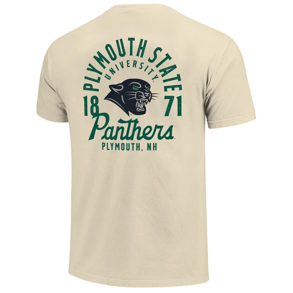 Plymouth State Panthers Comfort Colors Mascot Overlay T-Shirt