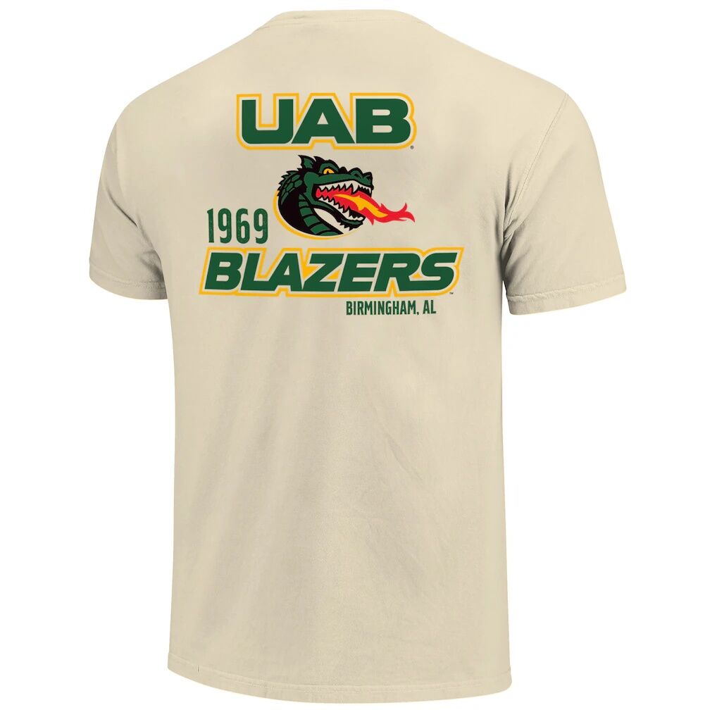 UAB Blazers Comfort Colors Mascot Overlay T-Shirt