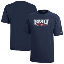 Robert Morris Colonials Champion Youth Jersey T-Shirt - Navy - Front View