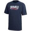 Robert Morris Colonials Champion Youth Jersey T-Shirt - Navy - Side View