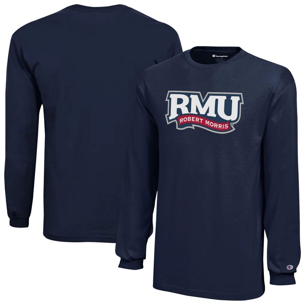 Robert Morris Colonials Champion Youth Long Sleeve Jersey T-Shirt
