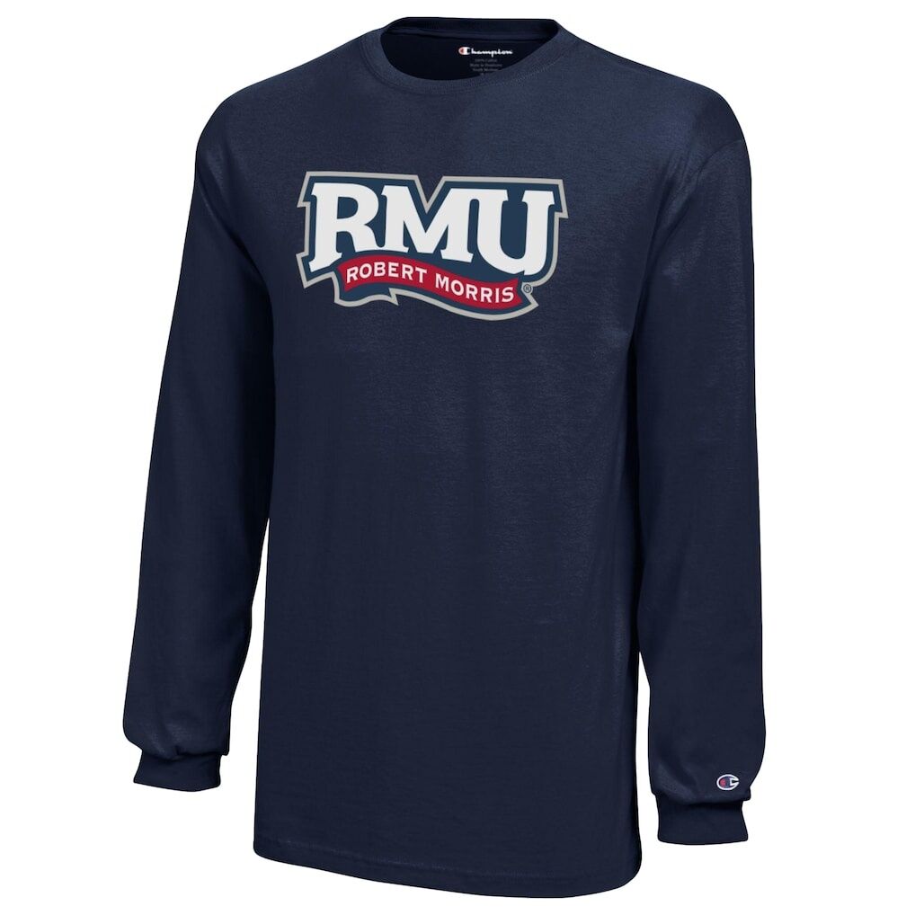 Robert Morris Colonials Champion Youth Long Sleeve Jersey T-Shirt