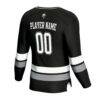 Providence Friars GameDay Greats Youth NIL Pick-A-Player Men's Hockey Lightweight Jersey - Black - Detail View