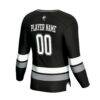 Providence Friars GameDay Greats Unisex NIL Pick-A-Player Women's Hockey Lightweight Jersey - Black - Detail View