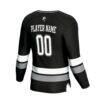 Providence Friars GameDay Greats Youth NIL Pick-A-Player Women's Hockey Lightweight Jersey - Black - Detail View