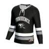Providence Friars GameDay Greats Youth NIL Pick-A-Player Women's Hockey Lightweight Jersey - Black - Side View