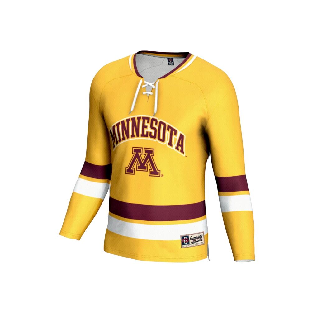 Minnesota Golden Gophers GameDay Greats Unisex Lightweight Men's Hockey Fashion Jersey