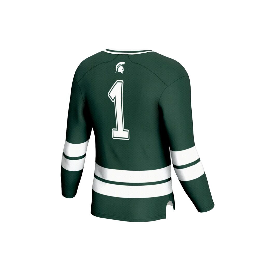 Michigan State Spartans GameDay Greats Unisex Lightweight Men's Hockey Fashion Jersey
