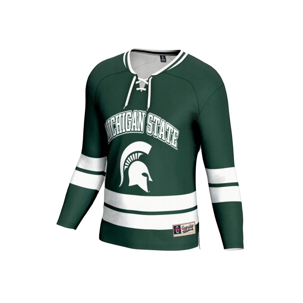 Michigan State Spartans GameDay Greats Unisex Lightweight Men's Hockey Fashion Jersey