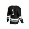 #1 Providence Friars GameDay Greats Unisex Lightweight Women's Hockey Jersey - Black - Detail View