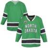 North Dakota CCM Replica Hockey Jersey - Kelly Green - - Front View