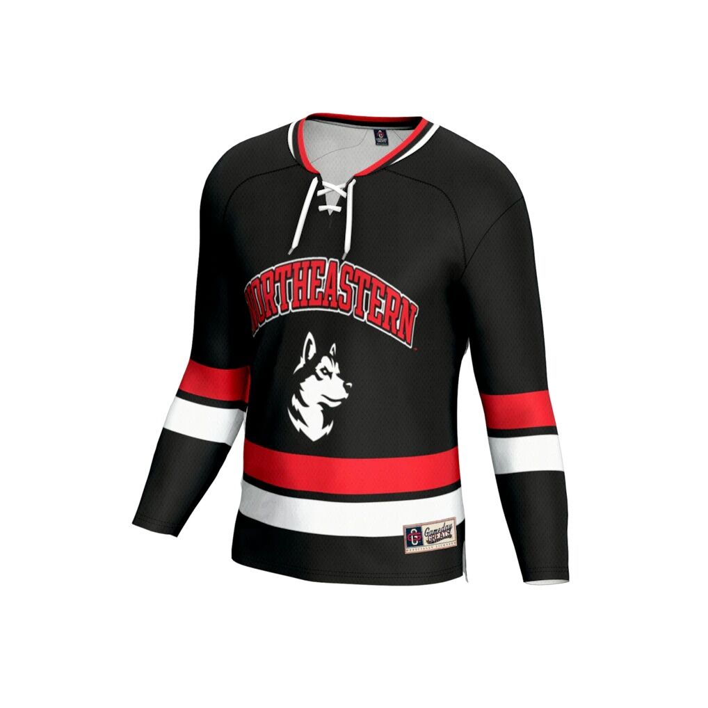 Northeastern Huskies GameDay Greats Unisex Lightweight Men's Hockey Team Fashion Jersey