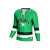 North Dakota Youth Lightweight Women's Hockey Team Fashion Jersey - - Side View