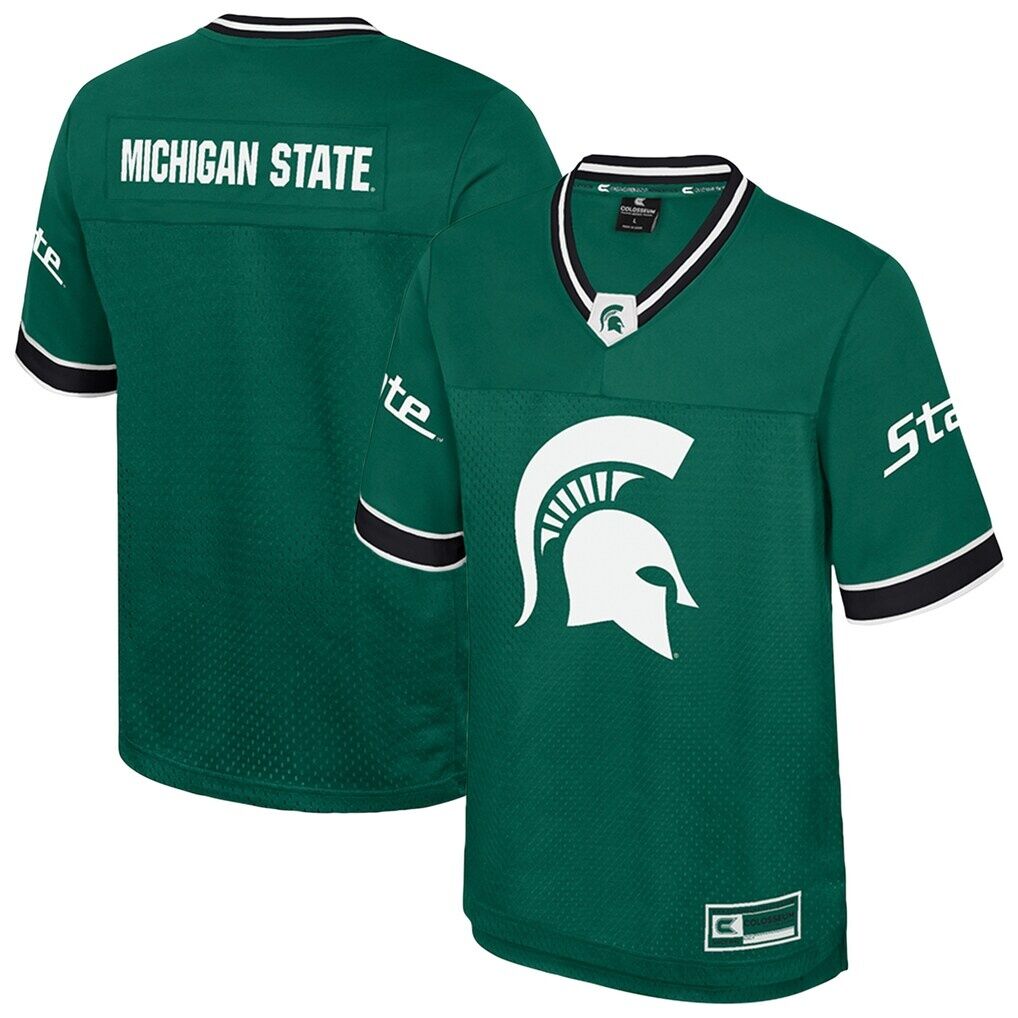 Michigan State Spartans Colosseum Nothing But The Hits Football Jersey