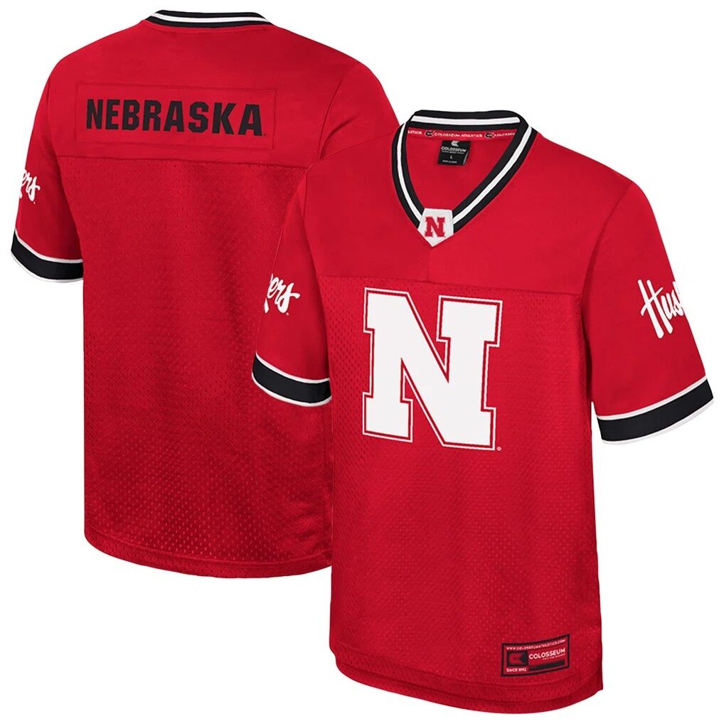 Nebraska Huskers Colosseum Nothing But The Hits Football Jersey