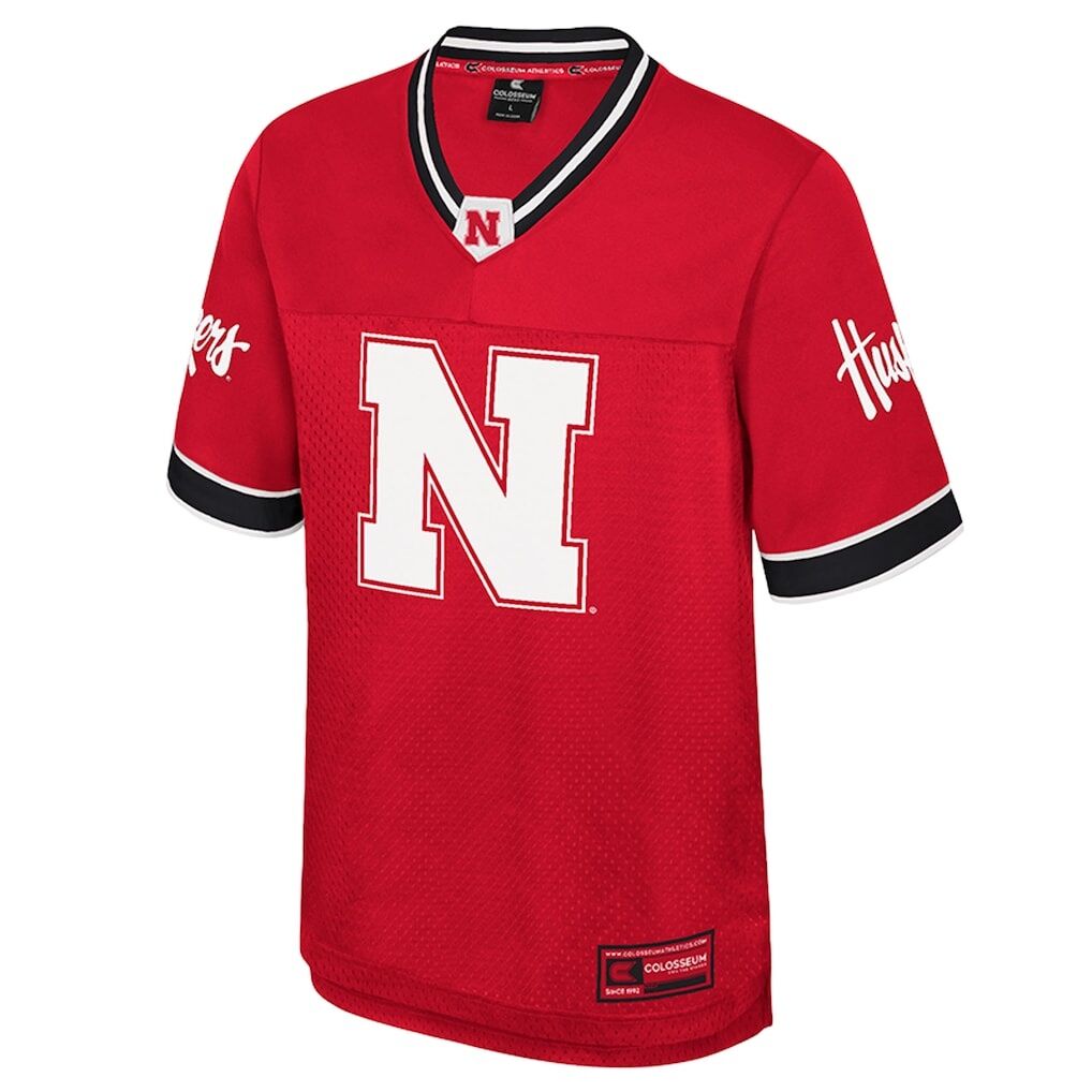 Nebraska Huskers Colosseum Nothing But The Hits Football Jersey