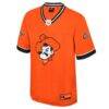 Oklahoma State Cowboys Colosseum Nothing But The Hits Football Jersey - Orange - Side View