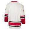 Nebraska Huskers Colosseum Puck Proud Fashion Hockey Jersey - Cream - Detail View