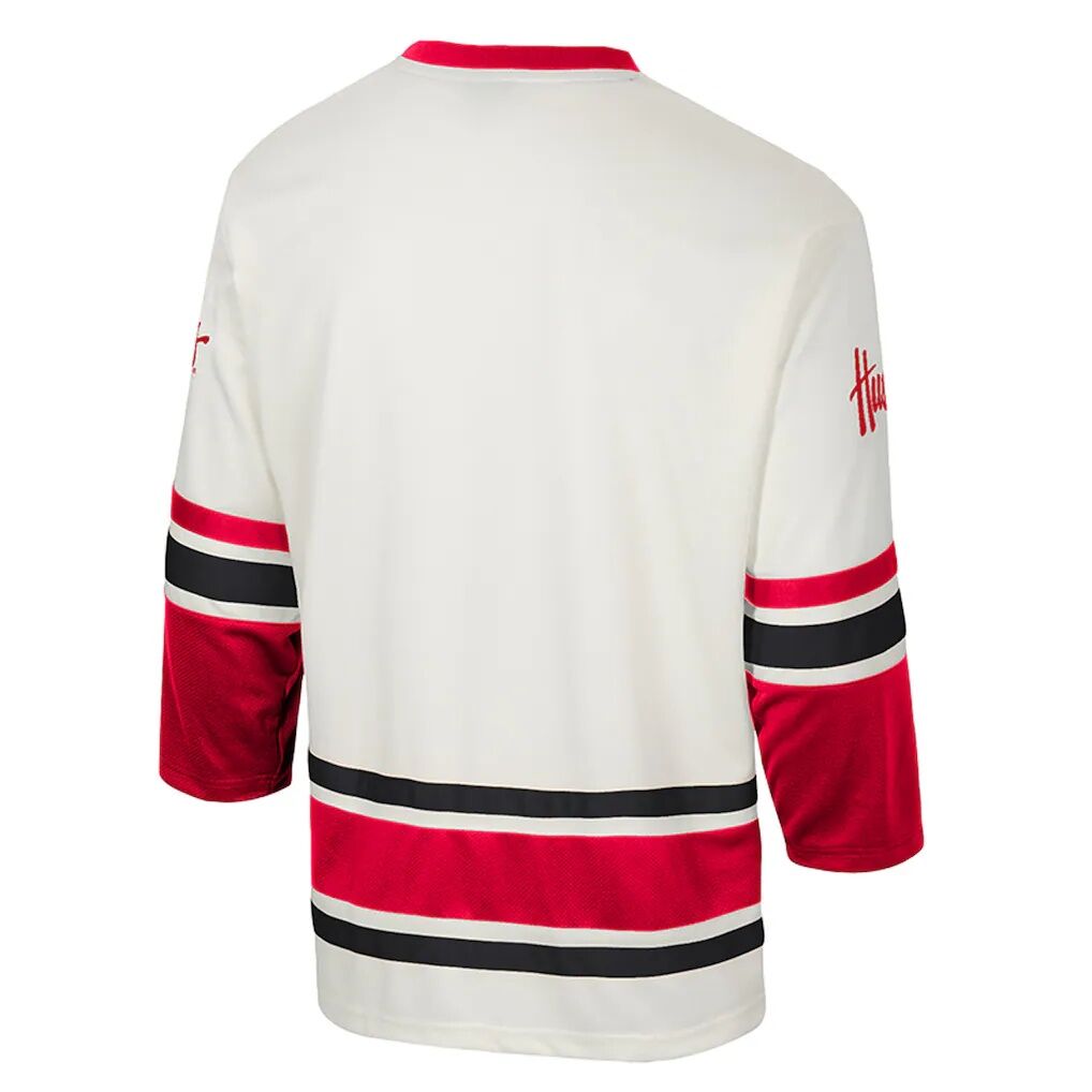Nebraska Huskers Colosseum Puck Proud Fashion Hockey Jersey