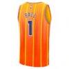 LaMelo Ball Charlotte Hornets Fashion7 Youth 2025/26 City Edition Fast Break Jersey - Orange - Detail View