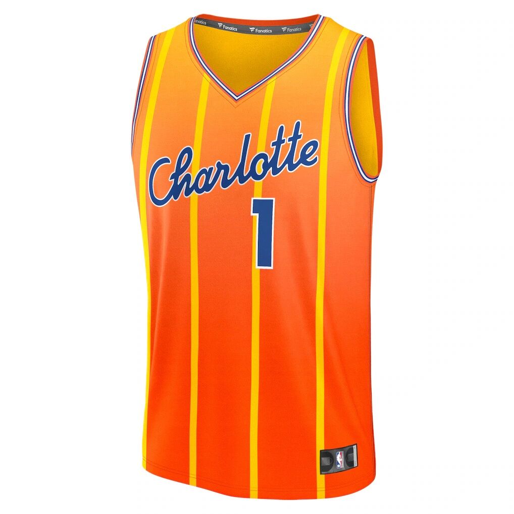 LaMelo Ball Charlotte Hornets Fashion7 Youth 2025/26 City Edition Fast Break Jersey