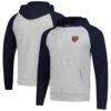 Chicago Bears Antigua Urgent Pullover Hoodie - - Front View