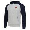 Chicago Bears Antigua Urgent Pullover Hoodie - - Side View