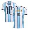 Lionel Messi Argentina National Team adidas 2026 Home Replica Jersey - White - Front View