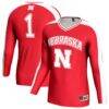 Nebraska Huskers GameDay Greats Unisex Women's Volleyball Lightweight Fashion Jersey - - Front View