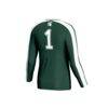Michigan State Spartans GameDay Greats Youth Women's Volleyball Lightweight Fashion Jersey - Green - Detail View
