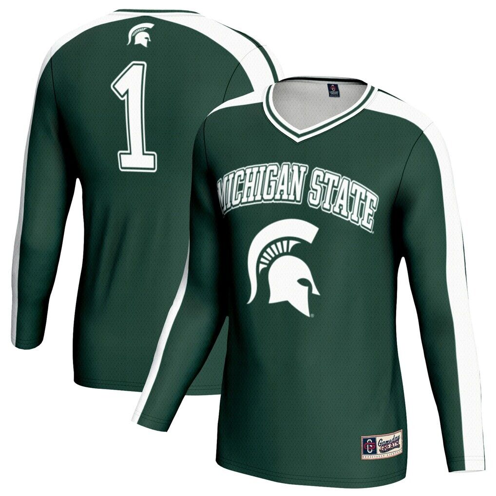 Michigan State Spartans GameDay Greats Youth Women's Volleyball Lightweight Fashion Jersey
