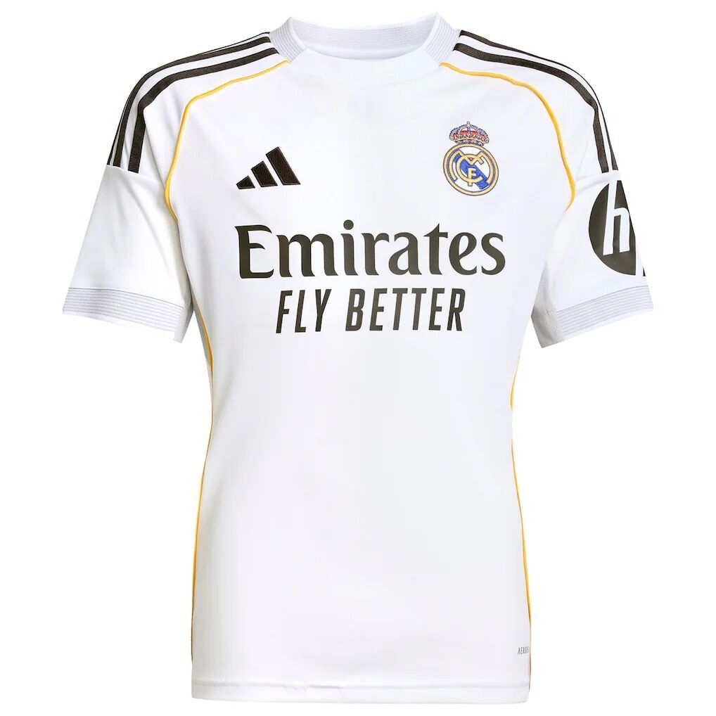 Jude Bellingham Real Madrid adidas Youth 2025/26 Home Replica Jersey