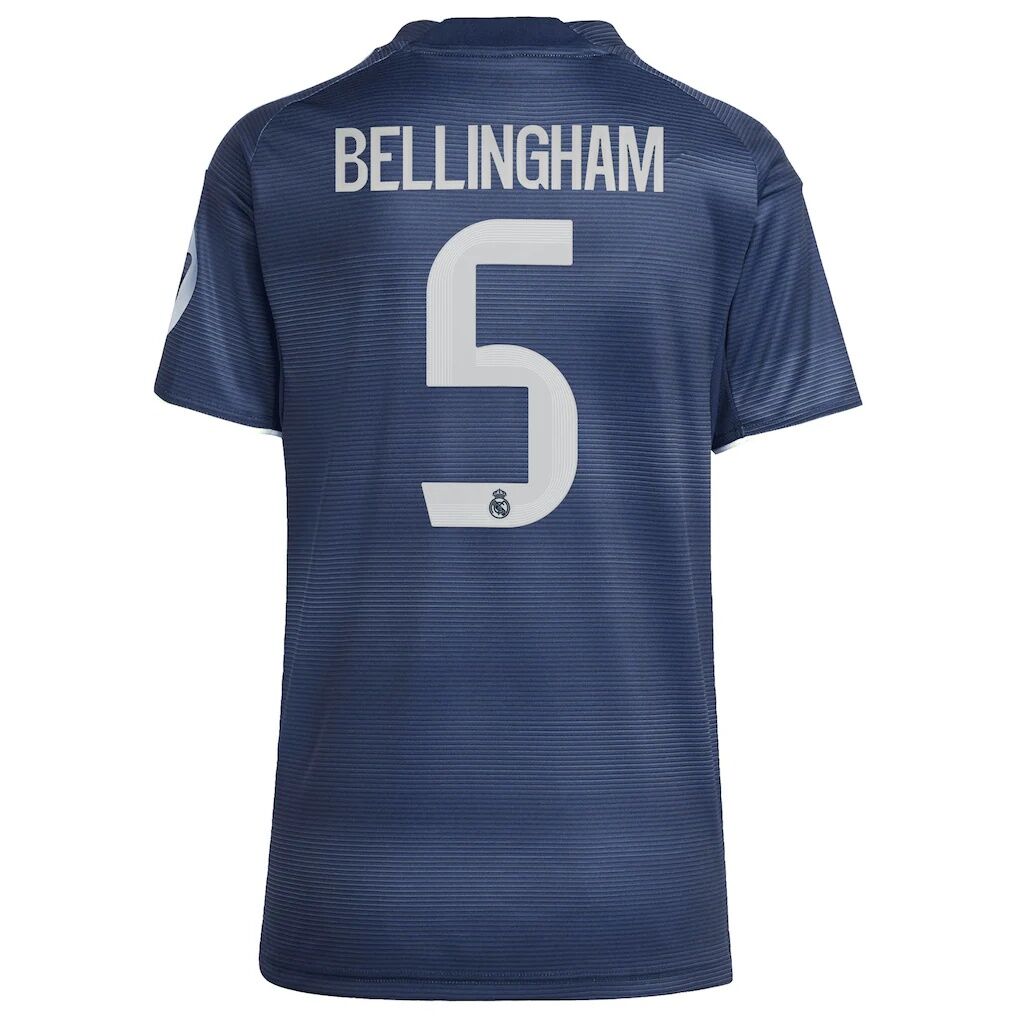 Jude Bellingham Real Madrid adidas Women's 2025/26 Away Replica Player Jersey