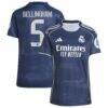 Jude Bellingham Real Madrid adidas Women's 2025/26 Away Replica Player Jersey - Blue - Front View