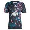 Liverpool adidas 2025/26 Pre-Match Training Jersey - Black - Side View