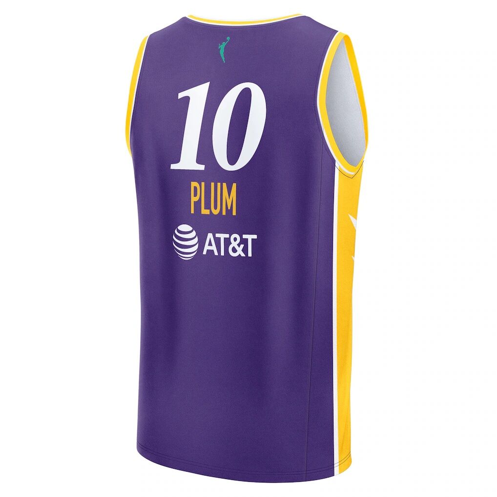 Kelsey Plum Los Angeles Sparks Fashion7 Youth Explorer Edition Fast Break Replica Jersey