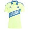 Charlotte FC adidas 2025 Third Replica Jersey - Yellow - Detail View