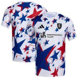 Real Salt Lake adidas 2026 Americana Pre-Match Jersey