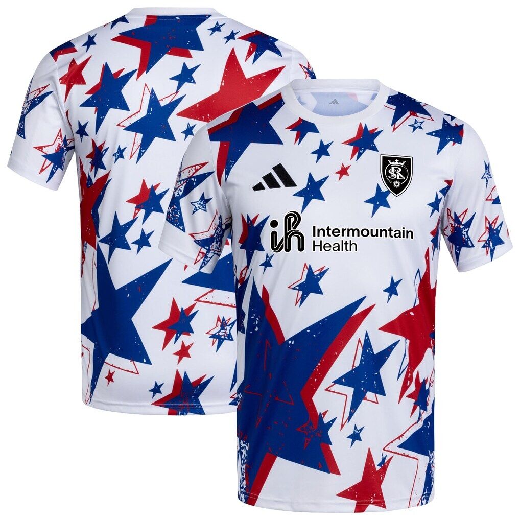 Real Salt Lake adidas 2026 Americana Pre-Match Jersey